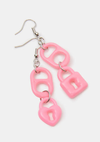 Petal Secure The Sass Locket Earrings