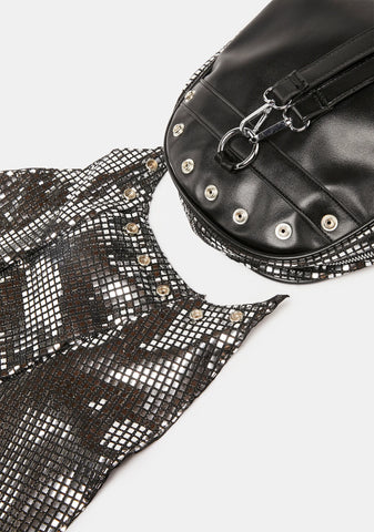 Disco Fusion Hooded Backpack