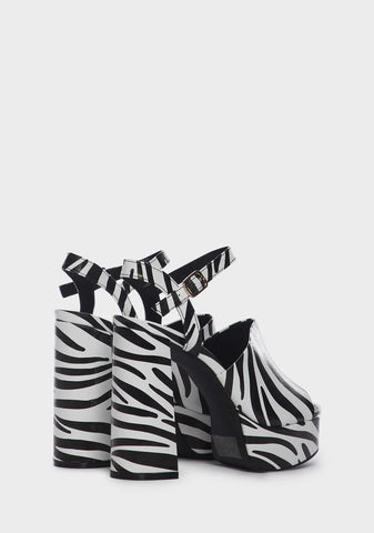 So Far Gone Platform Heels