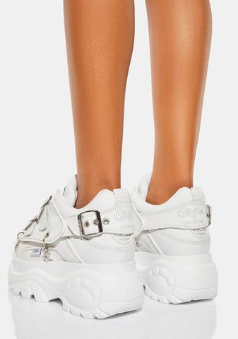 Buckle Classic Low Leather Sneakers