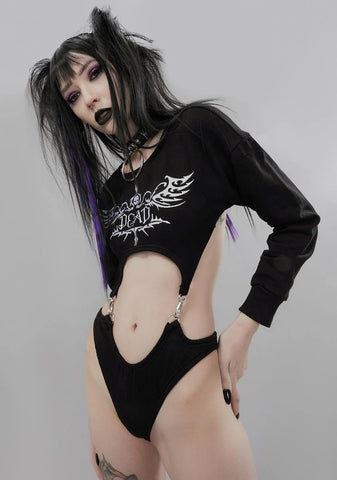 Dead Inside Long Sleeve Bodysuit