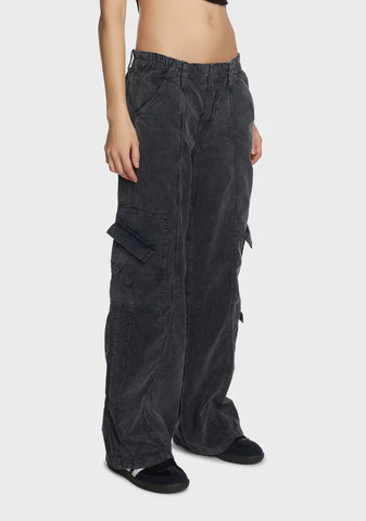 Y2K Corduroy Cargo Pants