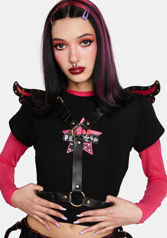 Pink Butterfly Wings Harness