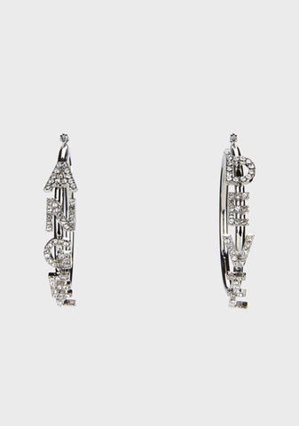 Pick Your Side Hoop Earrings