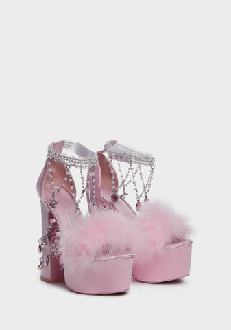Marabou Holy Revelation Platform Heels