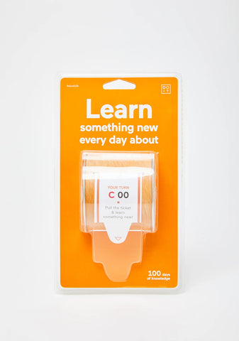 Cat Facts Ticket Box