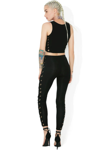 After Midnight Lace-Up Set