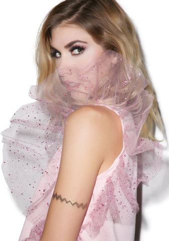 BB Twinkles Crop Tank - Pink