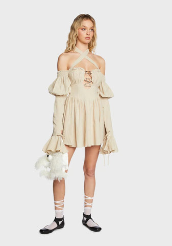 Madeline Linen Mini Dress