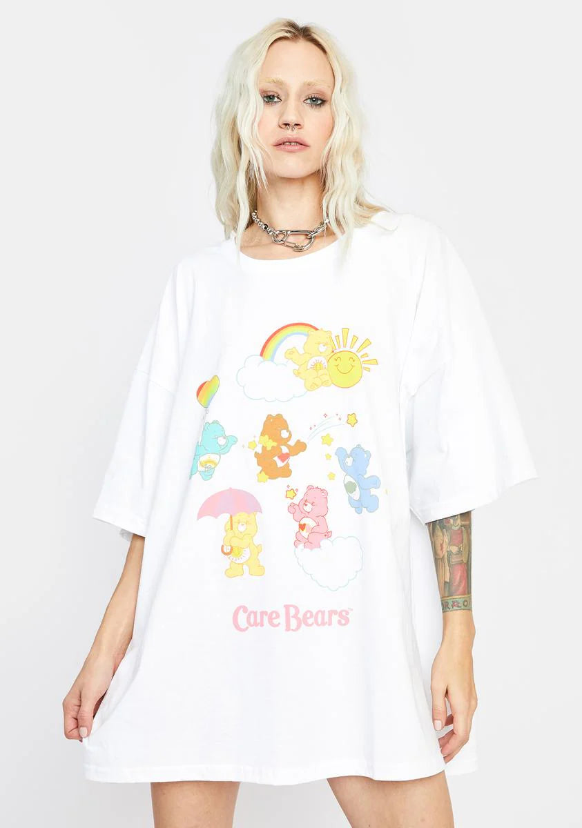 Care Bears Graphic T-Shirt Dress