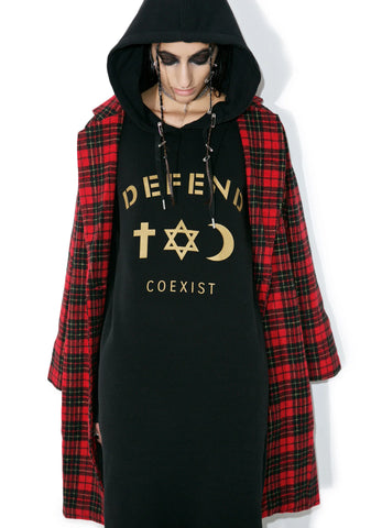 April Hoodie Maxi Dress