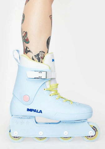 Sky Blue Inline Skates
