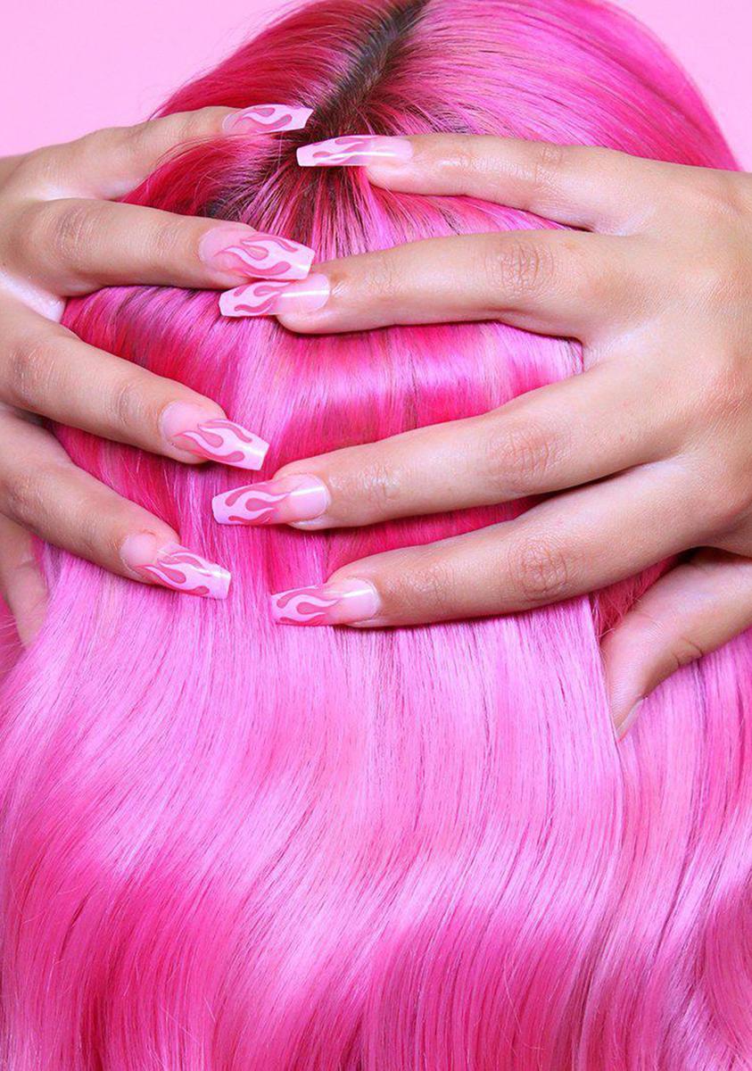 Hot Pink Hair Drop It Dye Kit