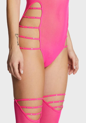 Taking Control Sheer Bodysuit