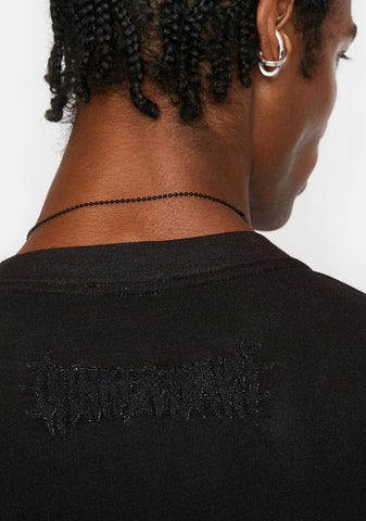 Filter Dip Dye Two Panel Draped Tee