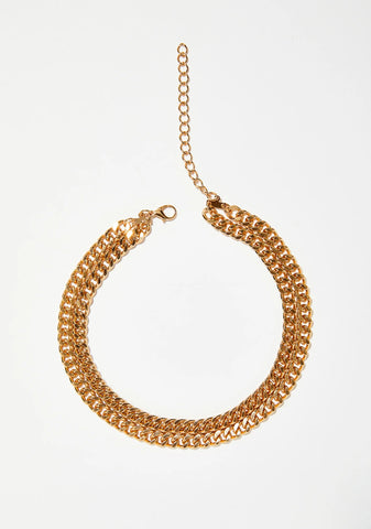 Stay Golden Chain Choker