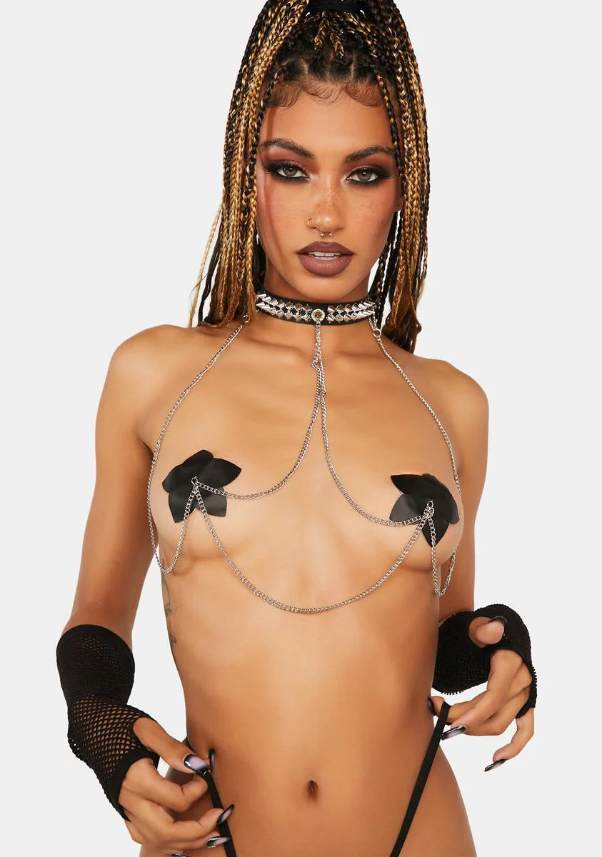 Queen Of The Night Reusable Chain Pasties