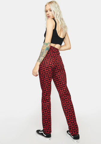 Lost In Love Checkered Pants