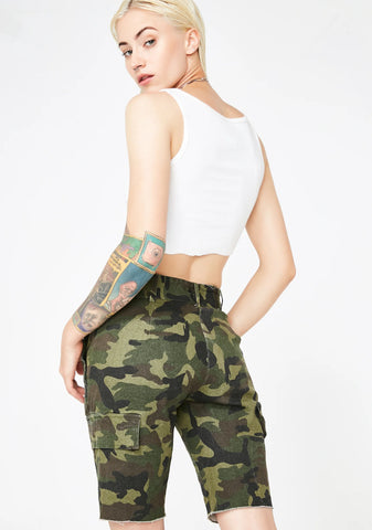 Baddie Expedition Camo Shorts