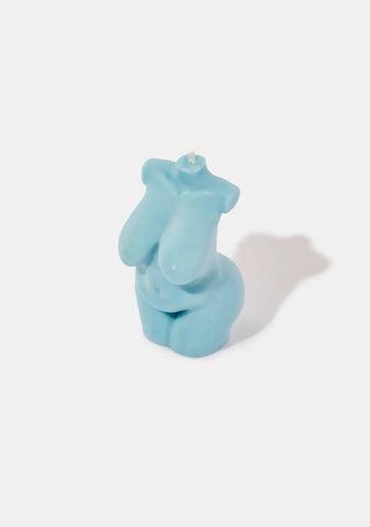 Baby Blue Queen Body Candle