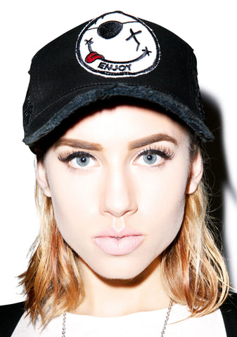 Jilly Enjoy Patch Trucker Hat