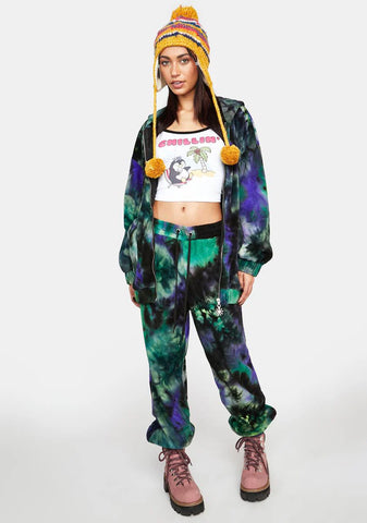 Ripple Effect Tie Dye Pants
