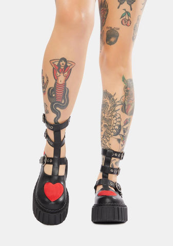 Rosey Love Chunky Platform Sandals