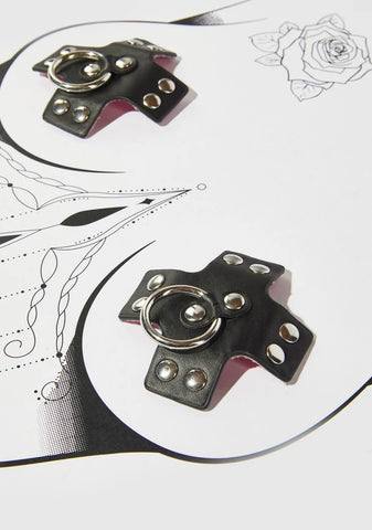 Pierced N' Punked Cross Pasties