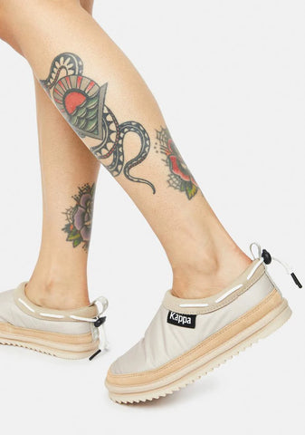 Beige 222 Banda Mules