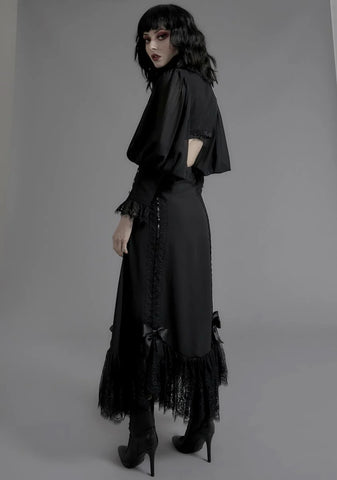 Melancholia Lace Maxi Skirt