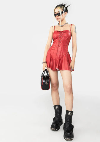 Spicy Maximized Pleasure Mini Dress