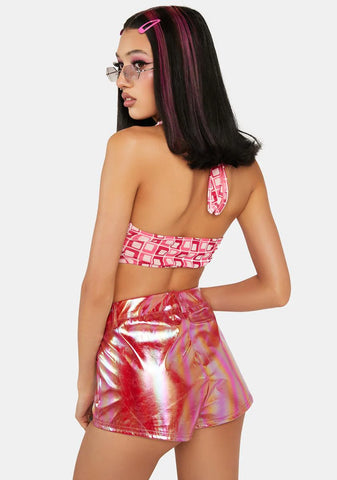 Candy Electric Feel Iridescent Shorts