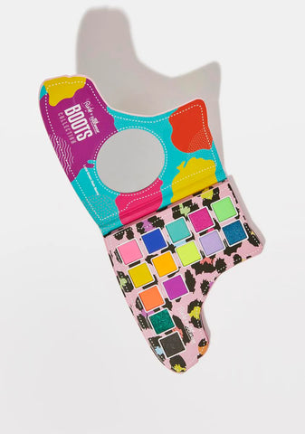 x Koi Footwear Lazo Green Rain Boots Eyeshadow Palette