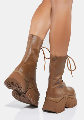 Brown Costal Cruiser Ankle Boots