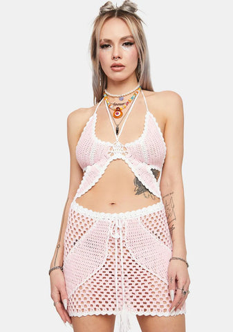 Baby Bye Bye Drama Crochet Dress