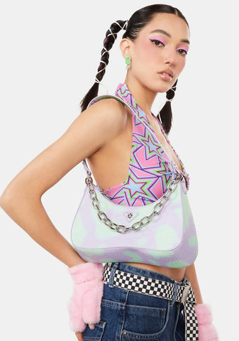 Kiera Aqua Shoulder Bag