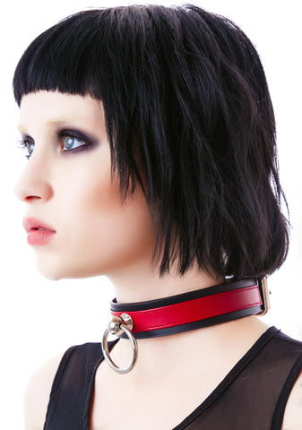 Saddle Stud O Ring Choker