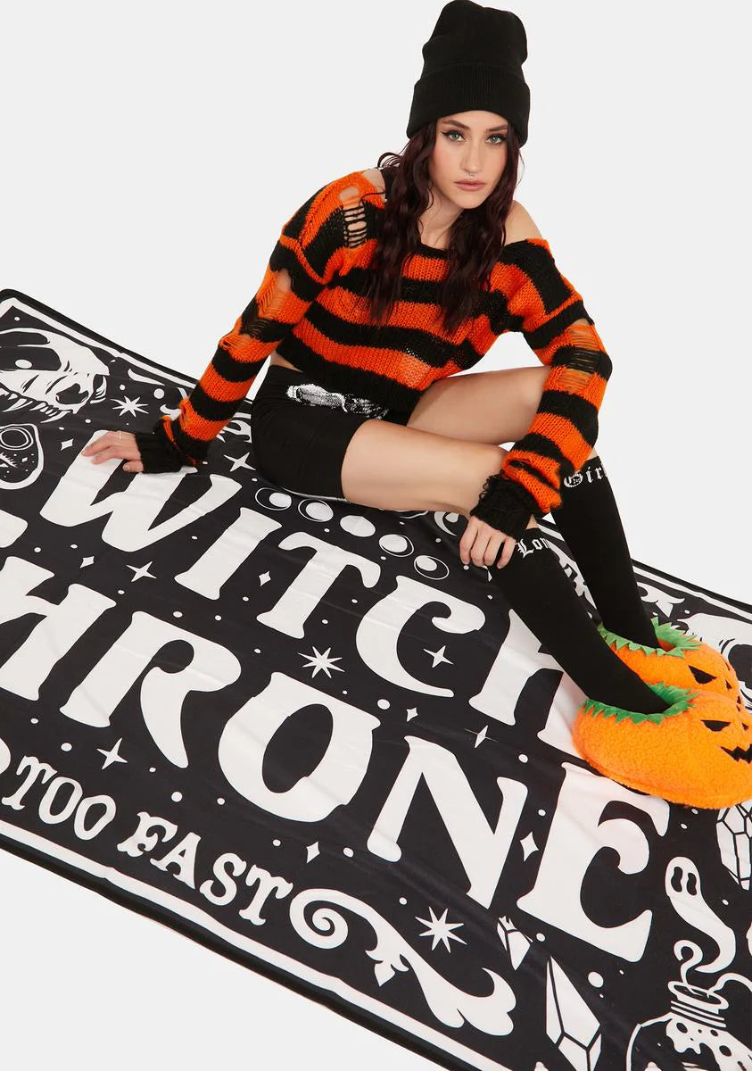 Witch Throne Beach Towel