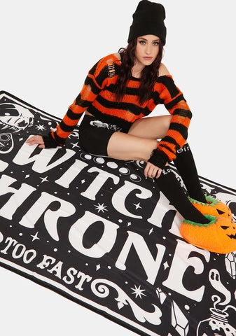 Witch Throne Beach Towel