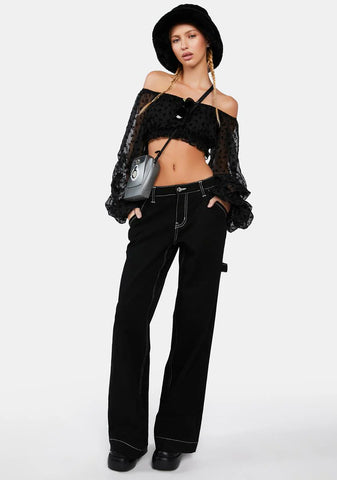 Wicked Later Hater Wide Leg Pants