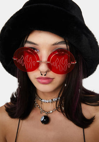 This Heat Circle Sunglasses