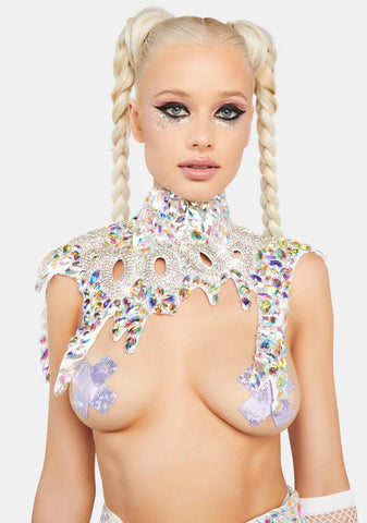 Diamond Drip Neckpiece