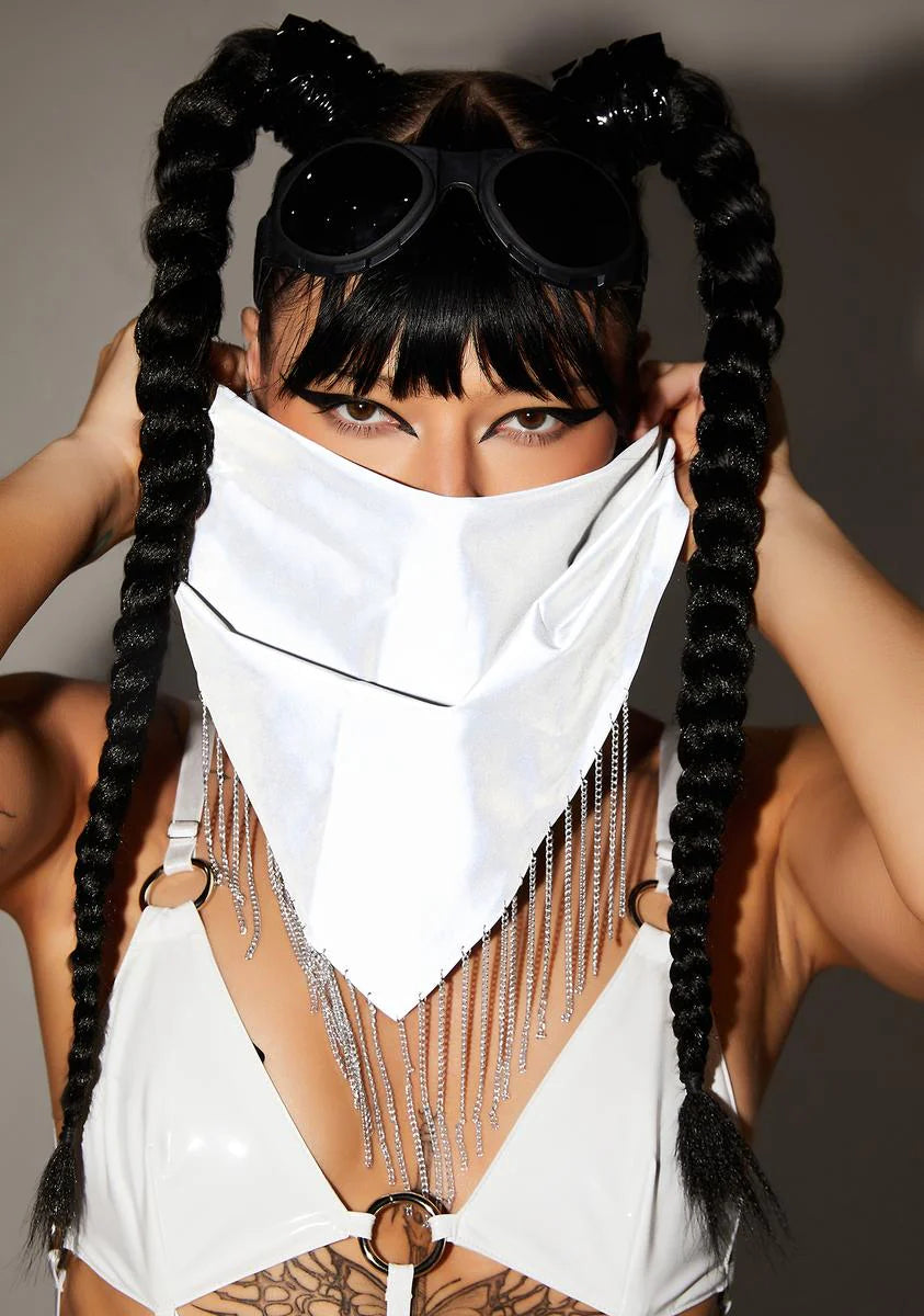 Radiana Reflective And Chained Bandana