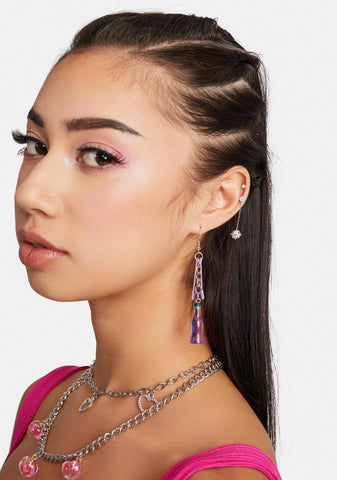 Safety Soda Drop Earrings