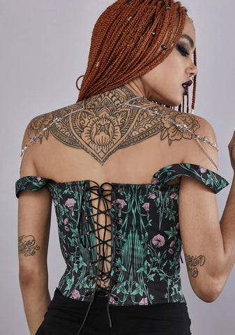 Herbal Magic Corset Top