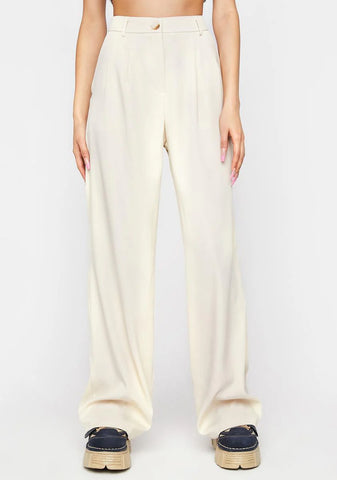 Wide Leg Tailored Pants