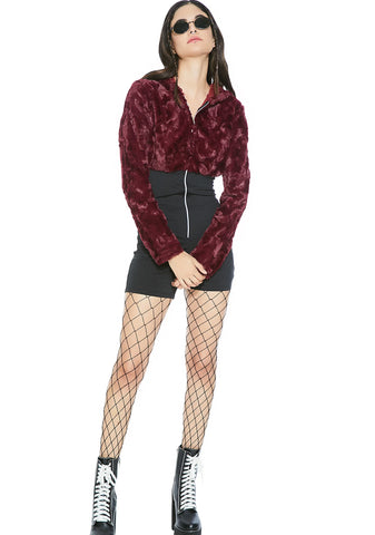 Cuddle Partner Fuzzy Jumpsuit