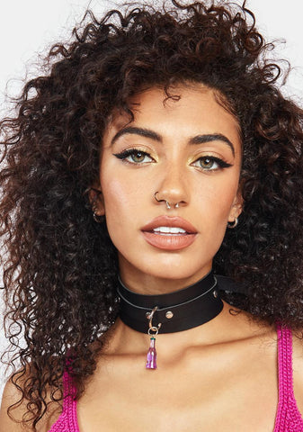 Grape Sippin' On Soda Choker