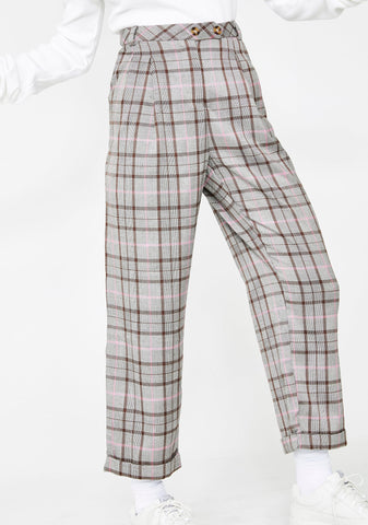 School Daze Plaid Pants
