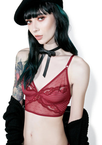 Bordeaux Desires Bralette